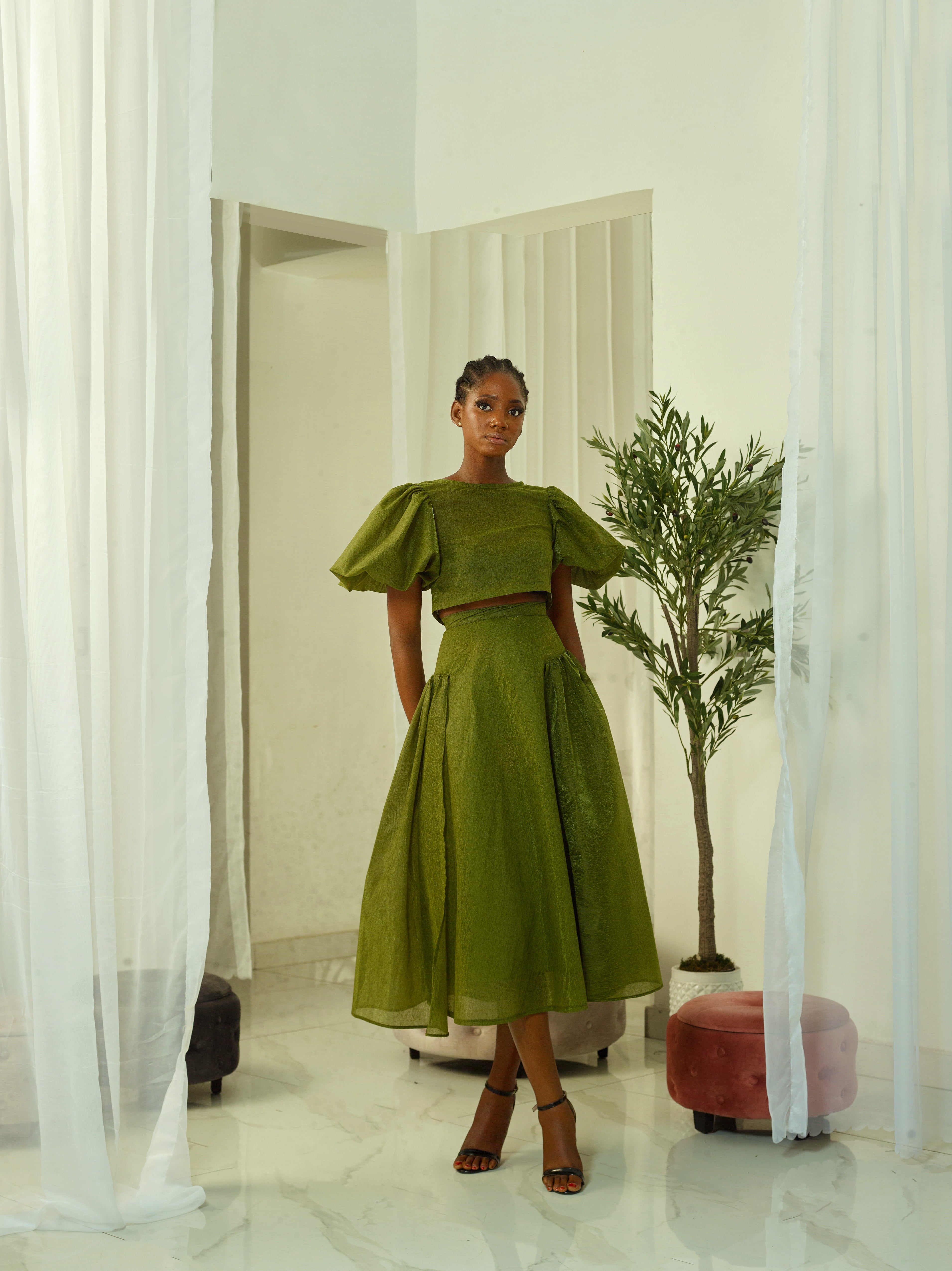 ACHU 2 PCS SKIRT