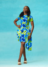 KRIBI DRAPE DRESS