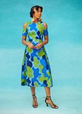 KRIBI CUT-OUT DRESS