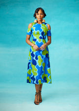 KRIBI CUT-OUT DRESS