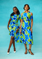 KRIBI DRAPE DRESS