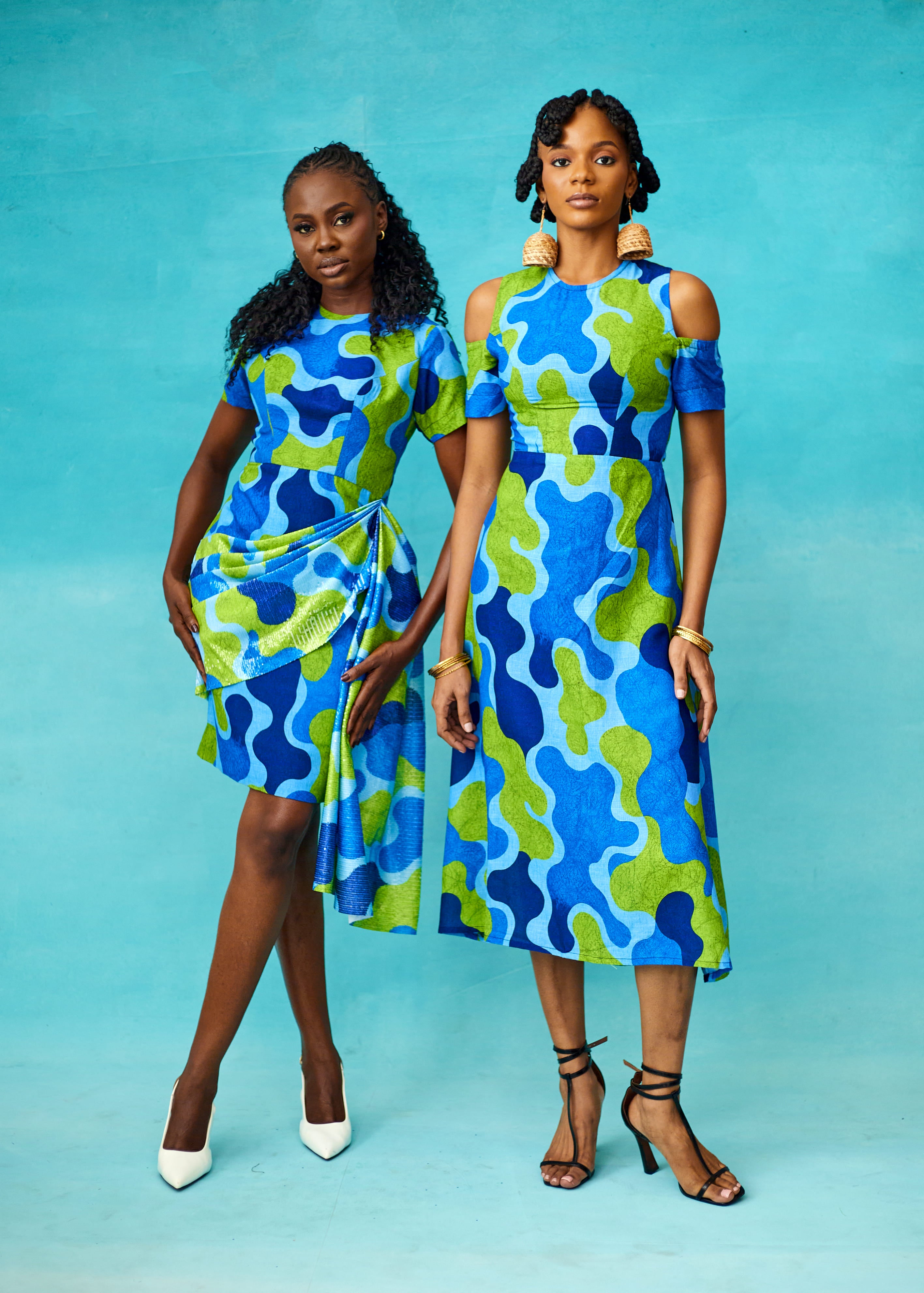 KRIBI DRAPE DRESS