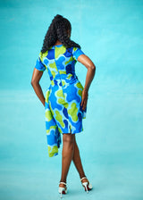 KRIBI DRAPE DRESS