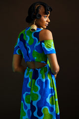 KRIBI CUT-OUT DRESS