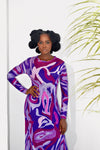 Cosmos Mesh Dress