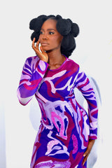 Cosmos Mesh Dress