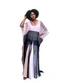 Yeside Laguda pink amira kaftan