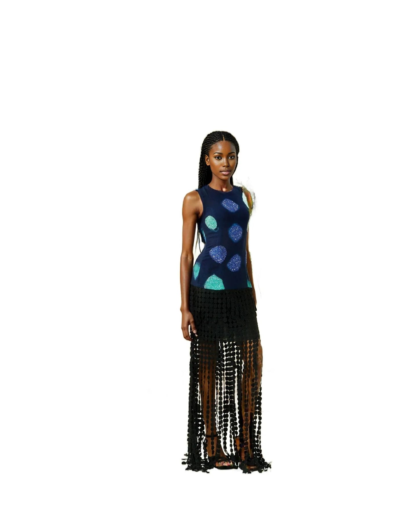 Nimi Tassel Dress
