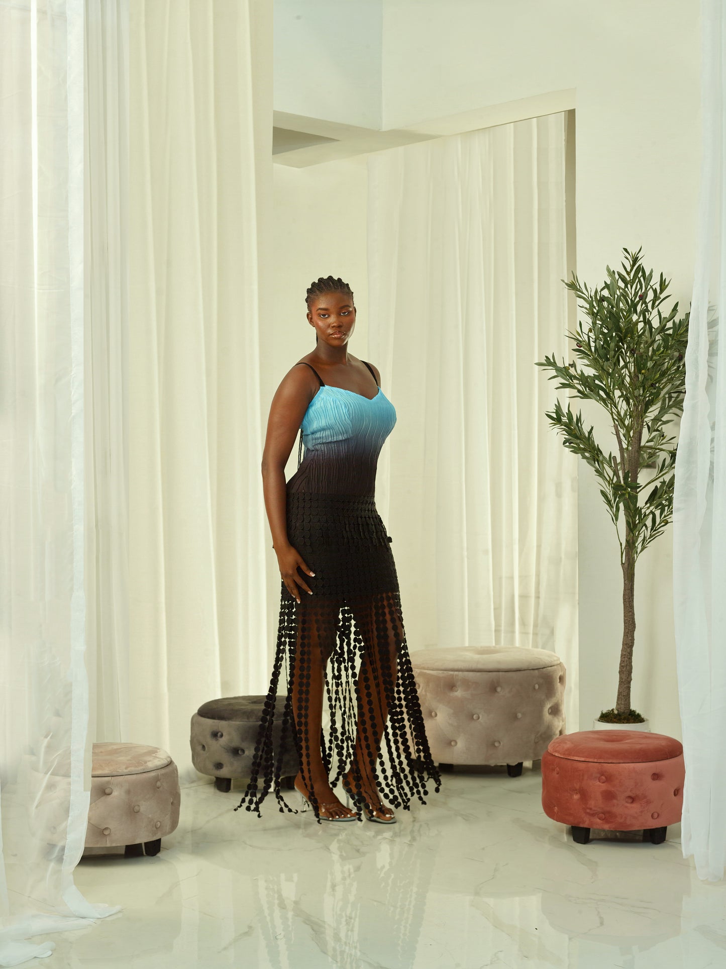 Alaere Tassel Dress