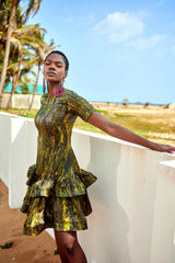 NILE MIDI DRESS