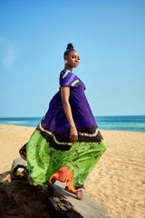 NAMI CAPE DRESS