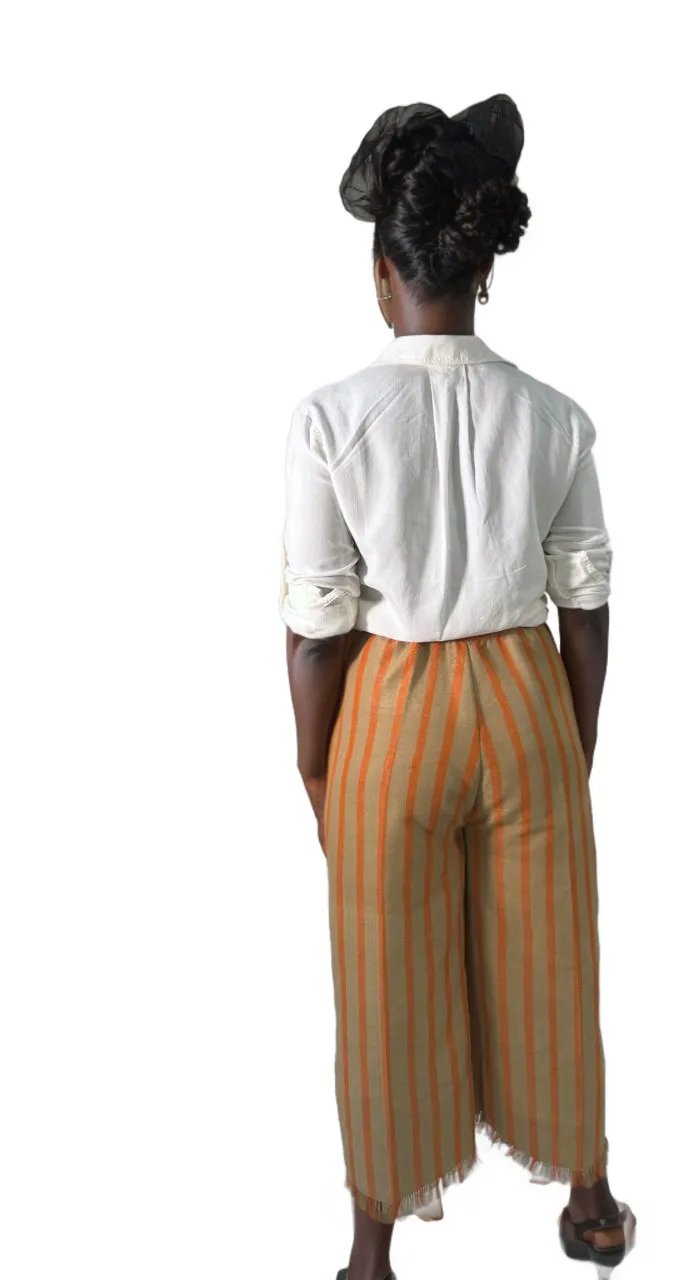 Mixed Aso Oke Pant