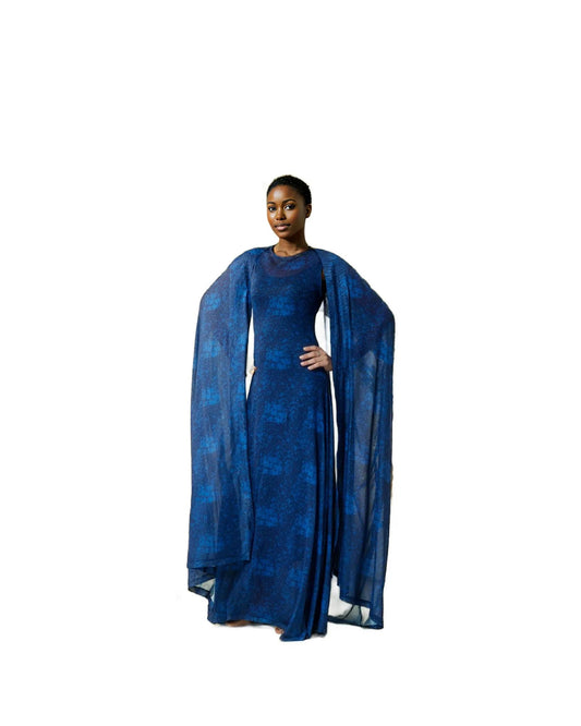 Adaora Cape Dress
